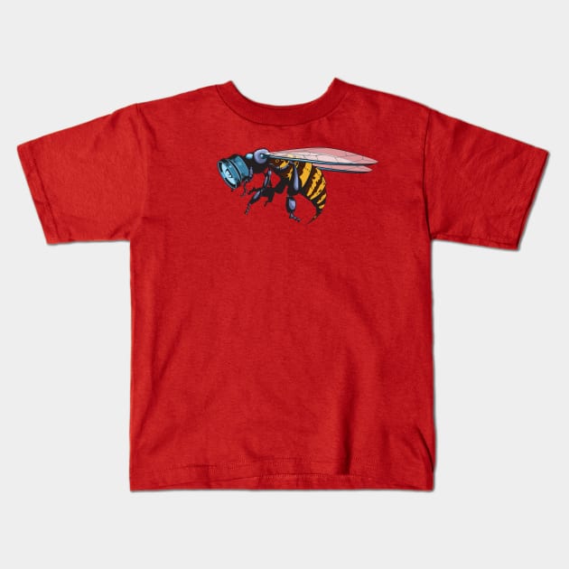 Surveillance Bug: Camera Kids T-Shirt by corykerr